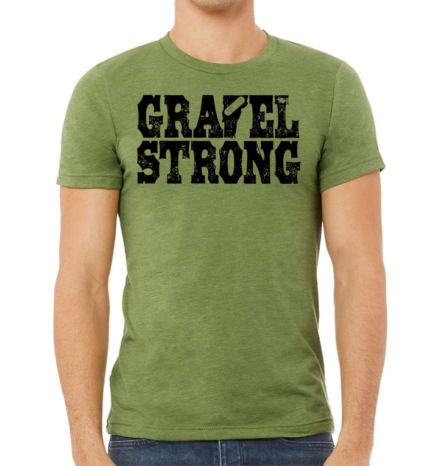 GmarShops - Restrap Will Travel For Gravel Kurzärmeliges T-shirt