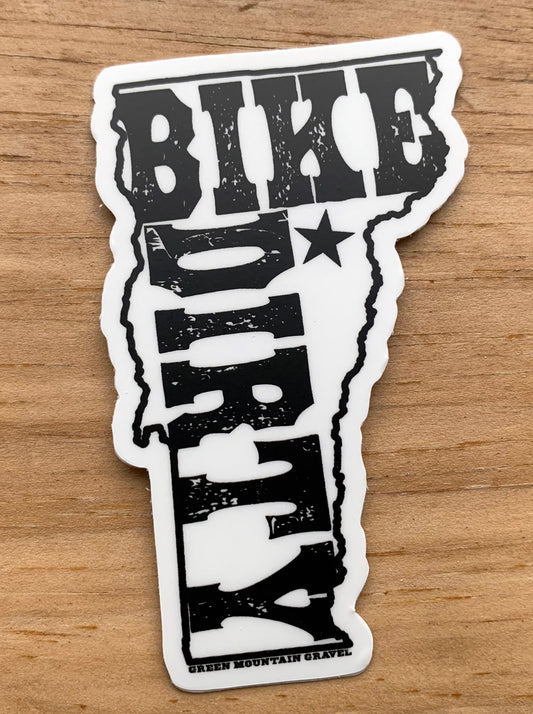 Bike Vermont Dirty Sticker