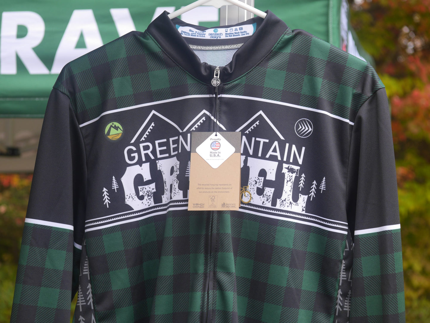Graveljack Long Sleeve Brushed Fleece Cycling Jersey