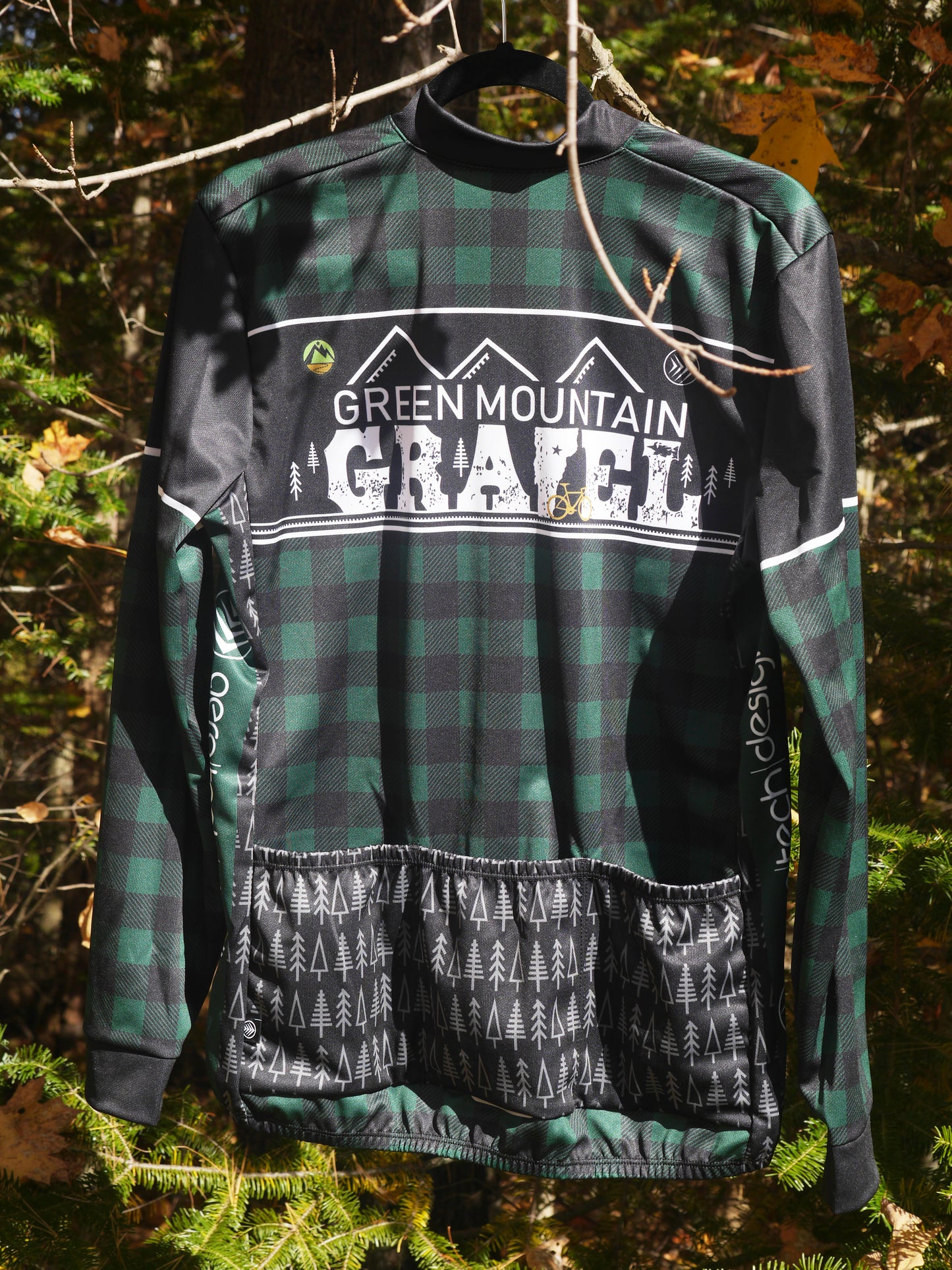 Graveljack Long Sleeve Brushed Fleece Cycling Jersey