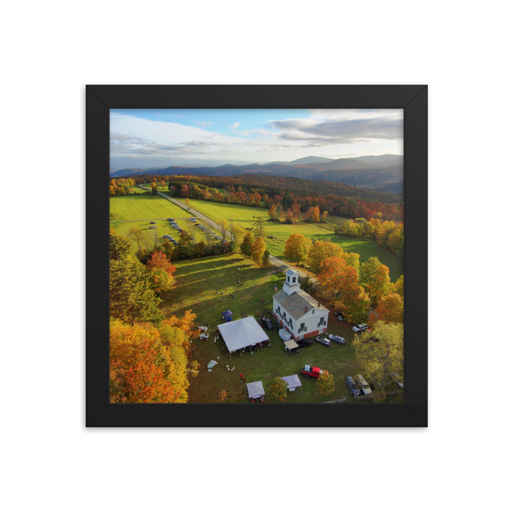 Braintree Meeting House - Framed photo paper poster