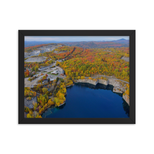 Rock of Ages Quarry - Framed photo paper poster