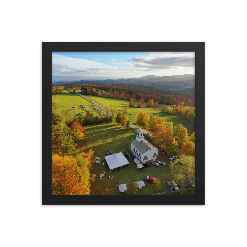 Braintree Meeting House - Framed photo paper poster