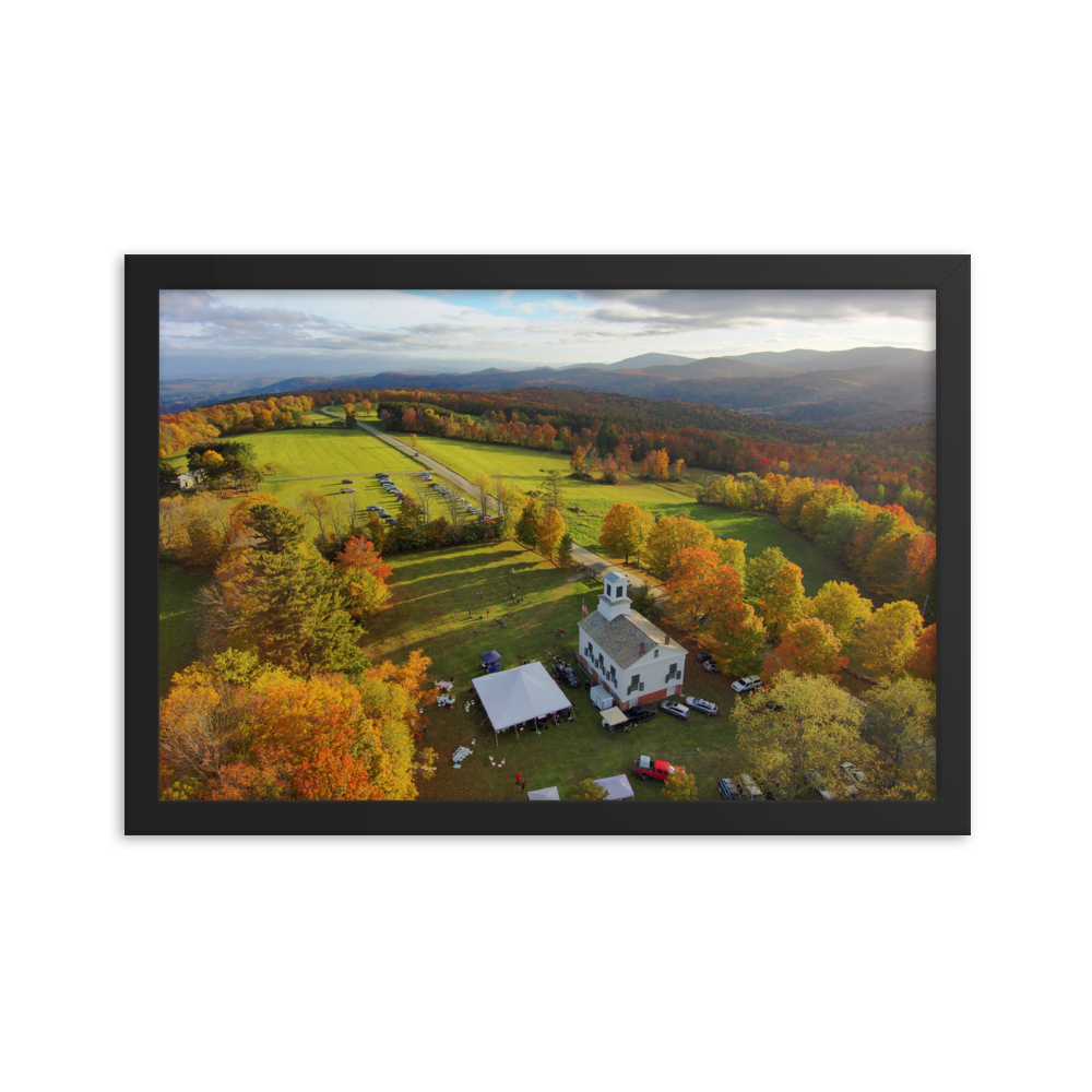 Braintree Meeting House - Framed photo paper poster