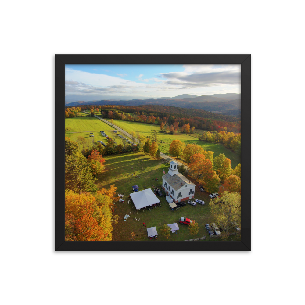 Braintree Meeting House - Framed photo paper poster