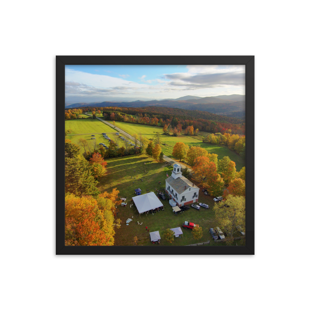 Braintree Meeting House - Framed photo paper poster