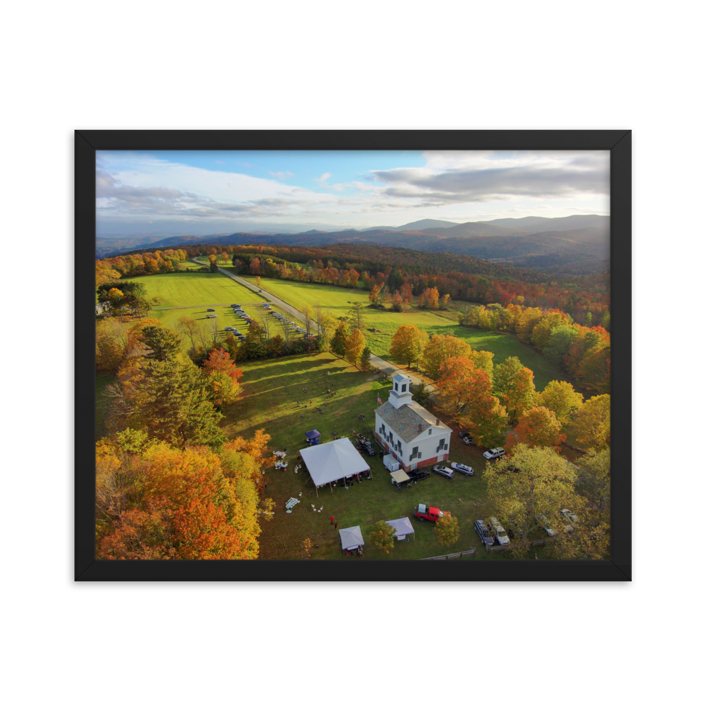 Braintree Meeting House - Framed photo paper poster