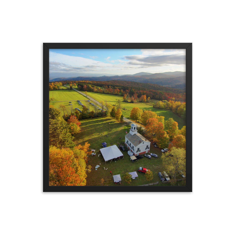 Braintree Meeting House - Framed photo paper poster