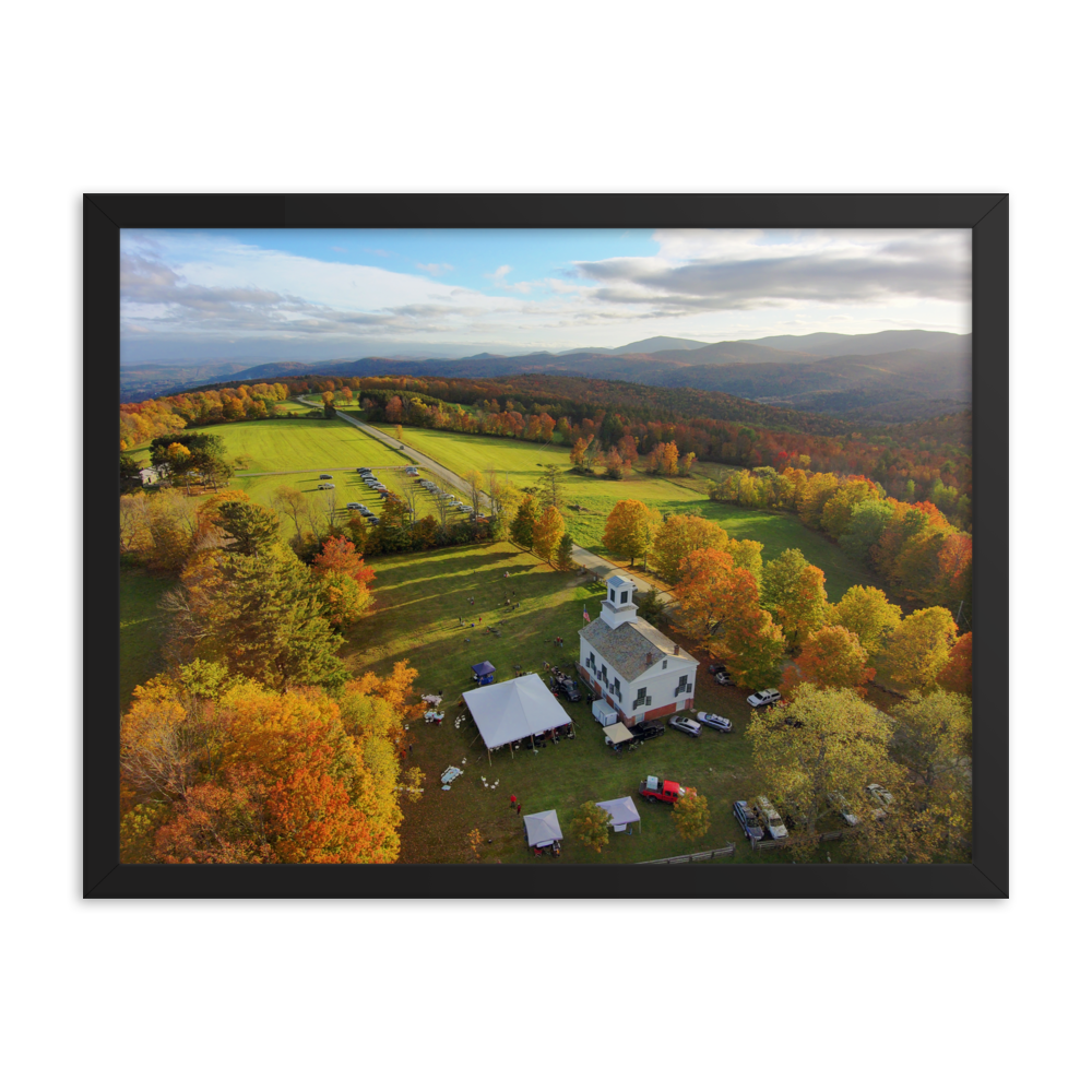 Braintree Meeting House - Framed photo paper poster
