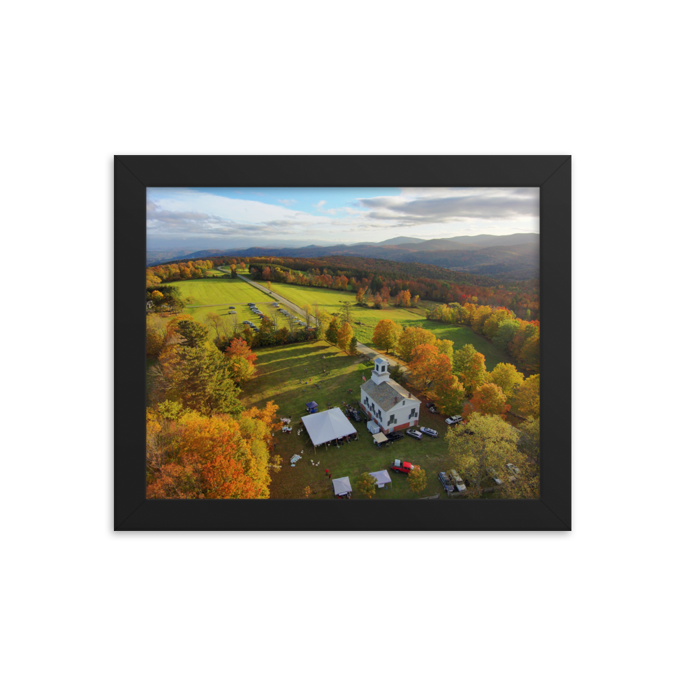 Braintree Meeting House - Framed photo paper poster