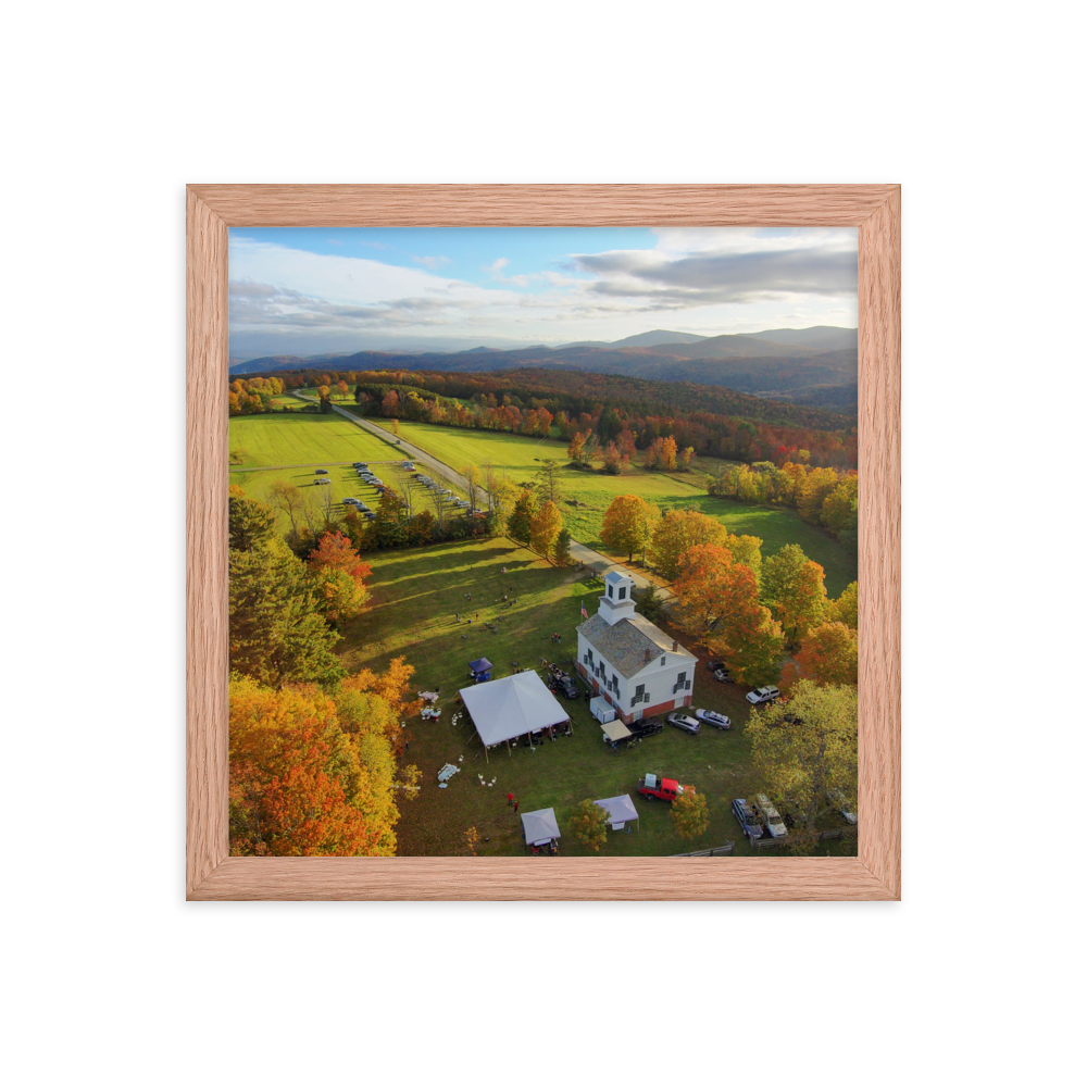 Braintree Meeting House - Framed photo paper poster