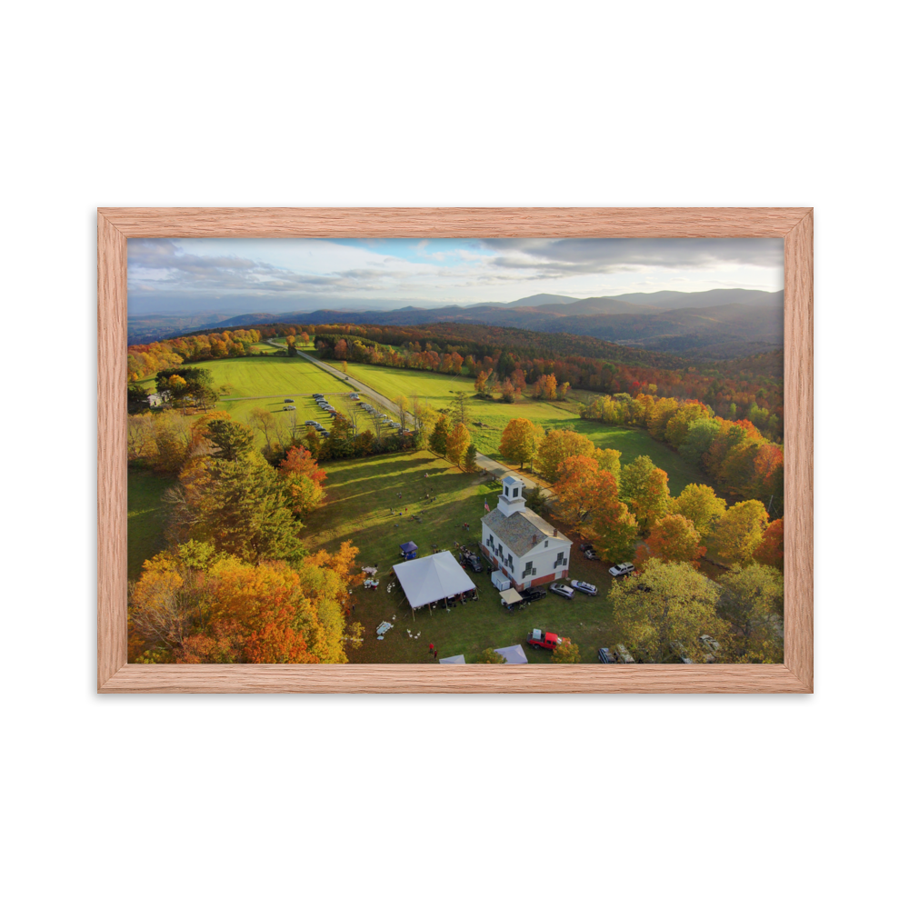 Braintree Meeting House - Framed photo paper poster