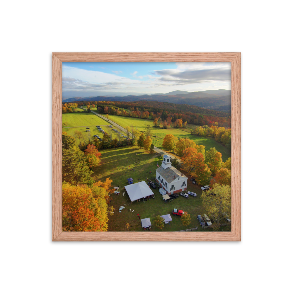 Braintree Meeting House - Framed photo paper poster