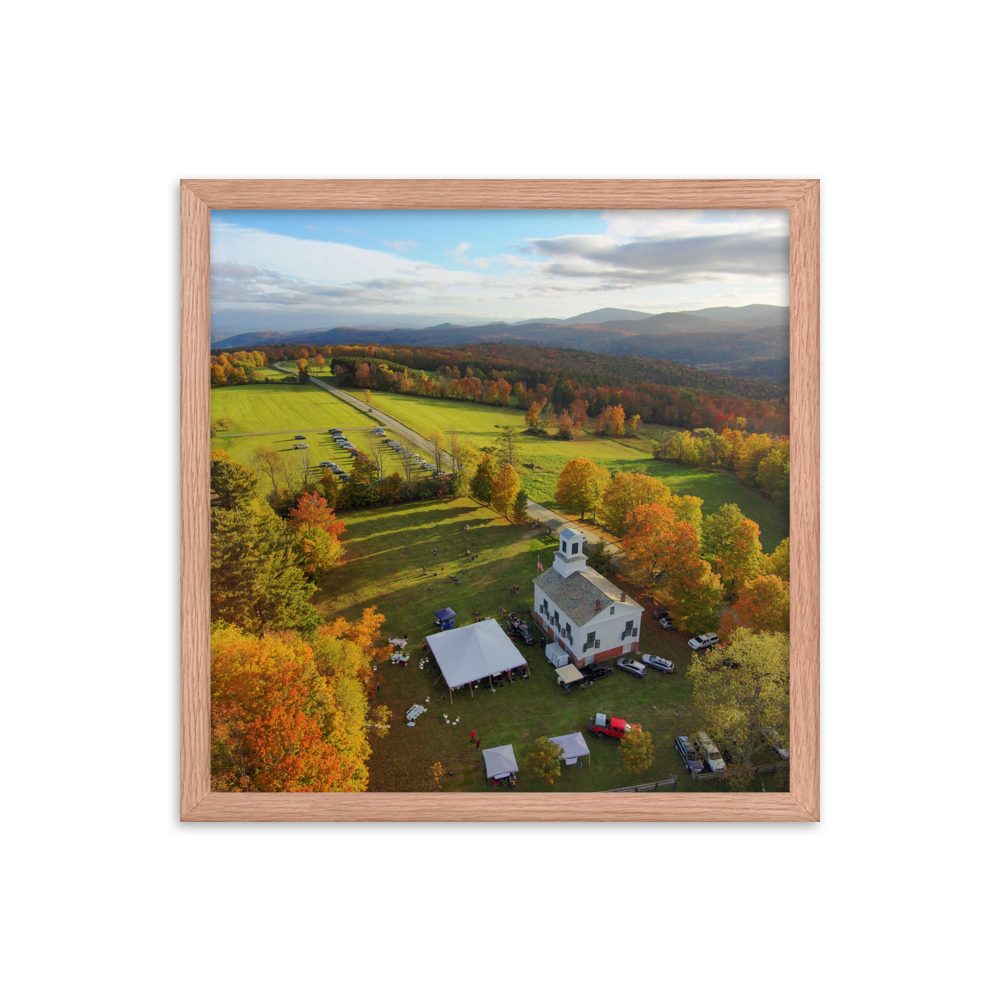 Braintree Meeting House - Framed photo paper poster