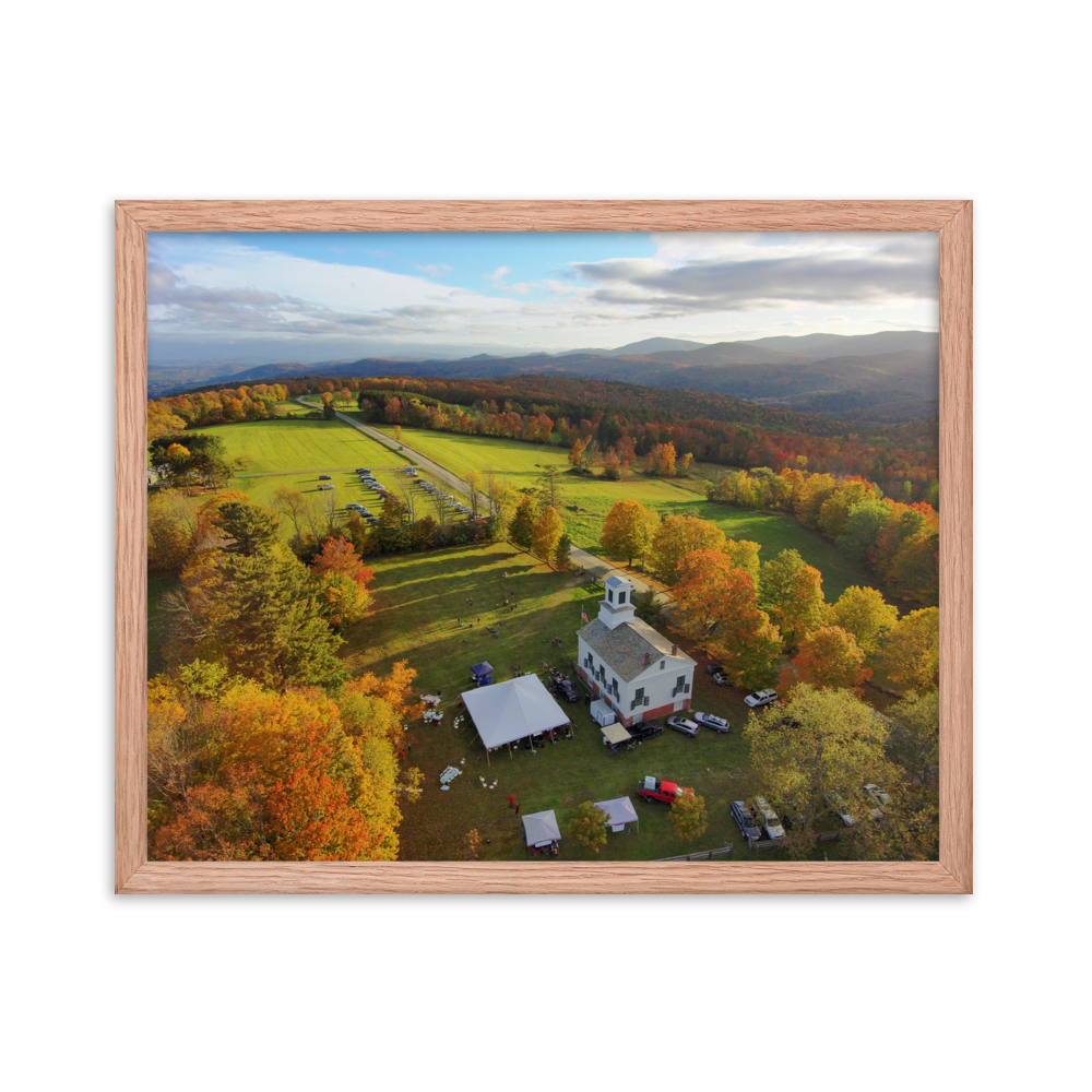 Braintree Meeting House - Framed photo paper poster