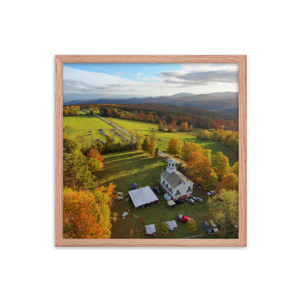 Braintree Meeting House - Framed photo paper poster