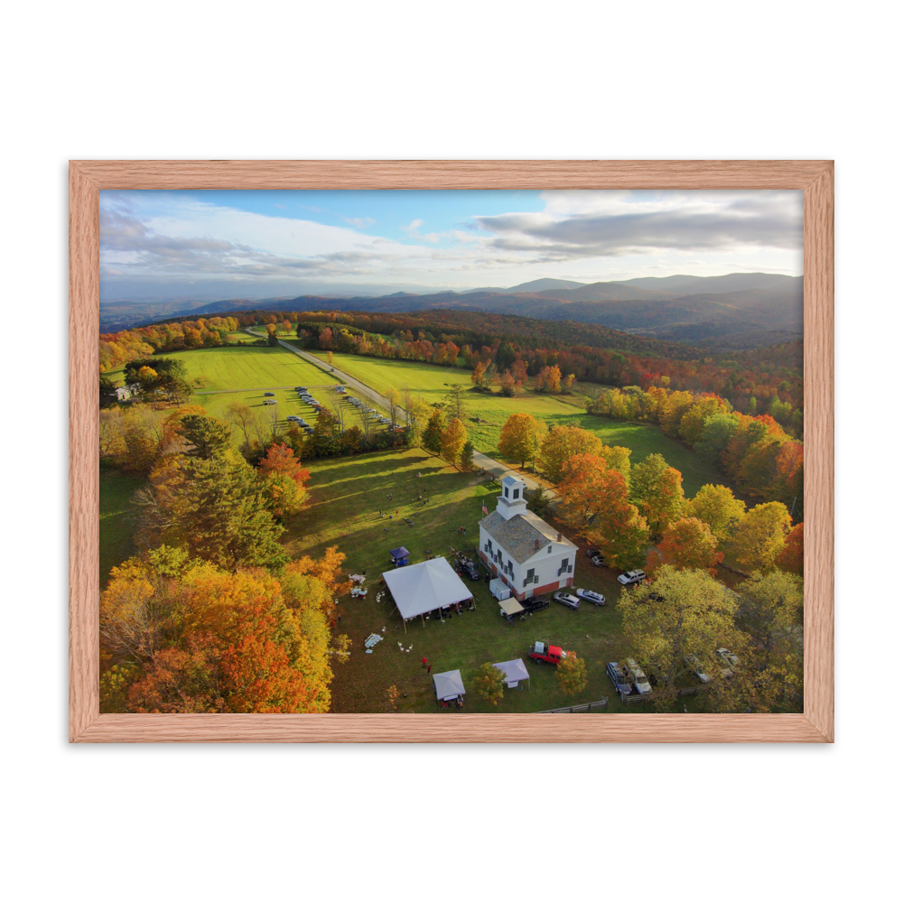 Braintree Meeting House - Framed photo paper poster