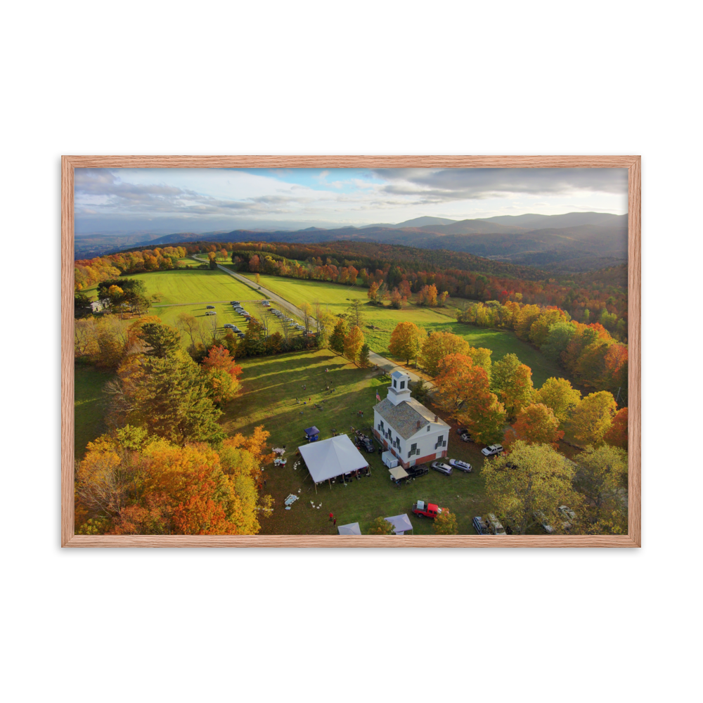Braintree Meeting House - Framed photo paper poster