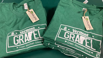 Vermont Gravel License Plate T-Shirt