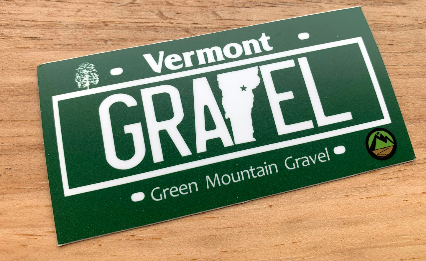 Vermont License Plate Sticker