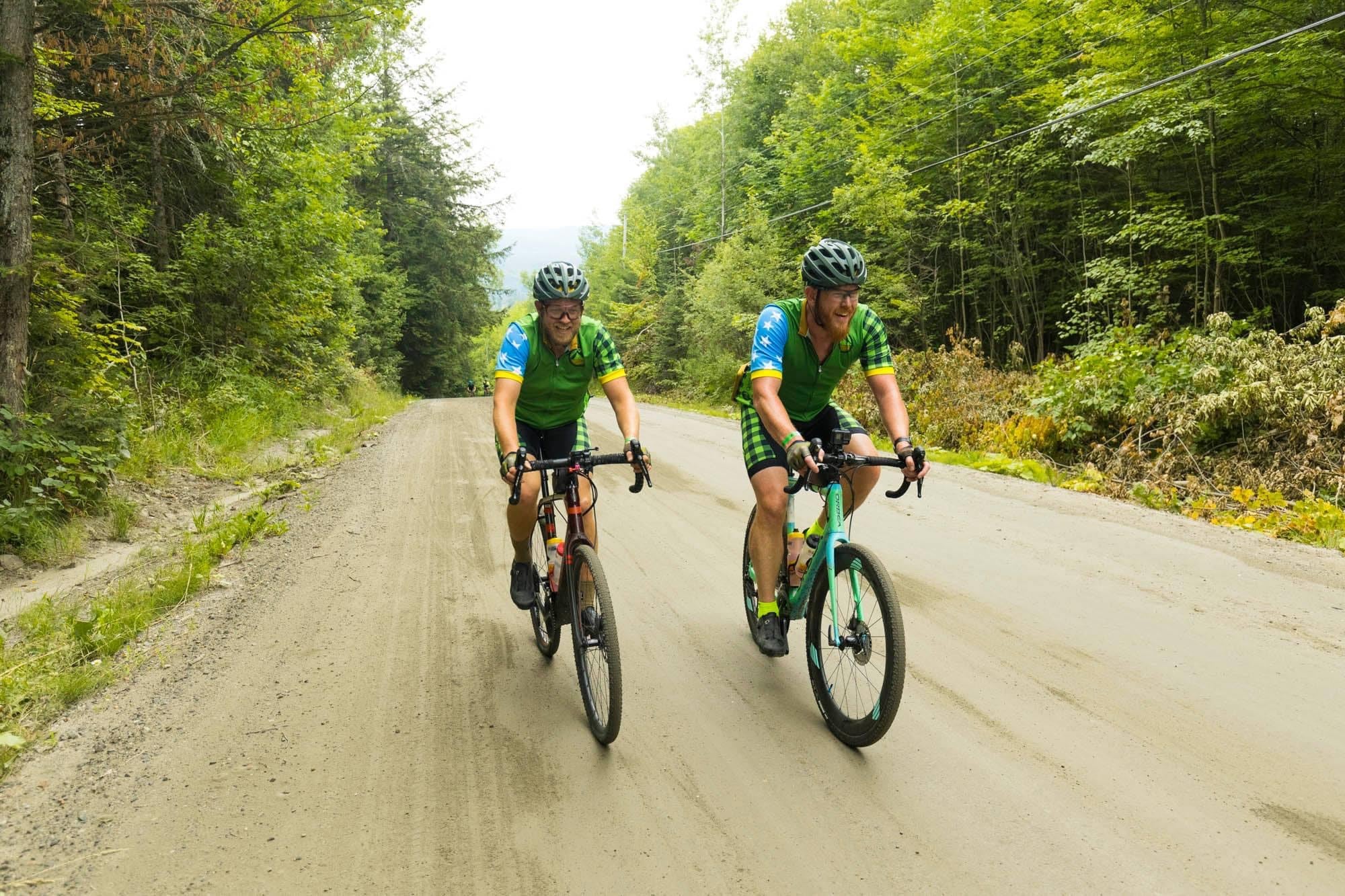 GMG Custom Cycling Jersey Green Mountain Gravel