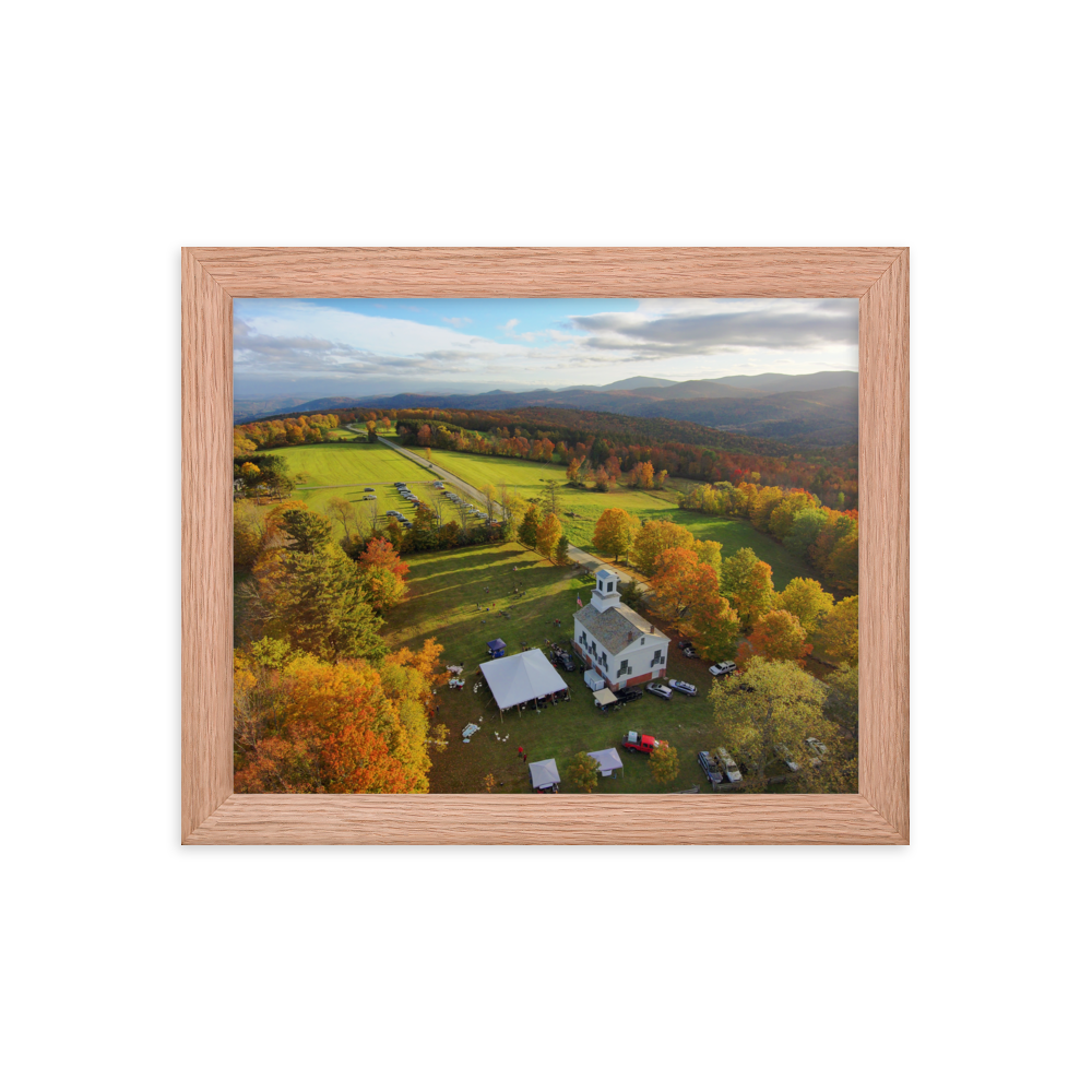 Braintree Meeting House - Framed photo paper poster